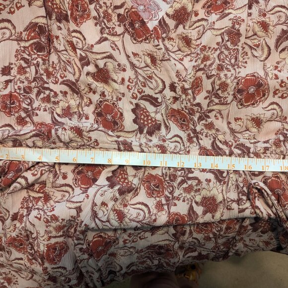 Knox Rose wrap style maxi dress size 2x - Picture 10 of 11